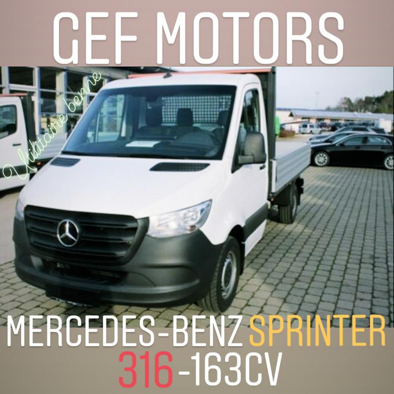 Mercedes Sprinter 316 cdi 163cv 419e/mois en LOA LLD ou Crédit